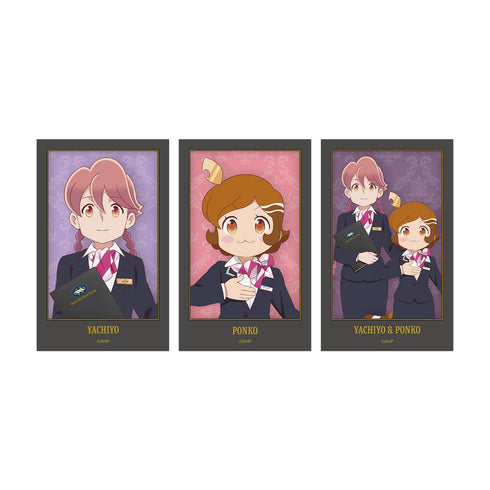 『アポカリプスホテル』描き下ろし ホテルモントレ制服ver. インスタントカメラ風イラストカード3枚セット